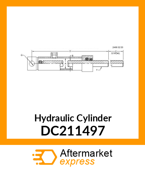 Hydraulic Cylinder DC211497