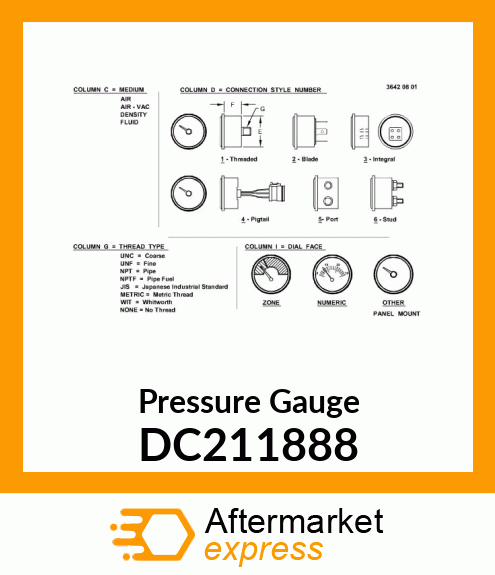 Pressure Gauge DC211888