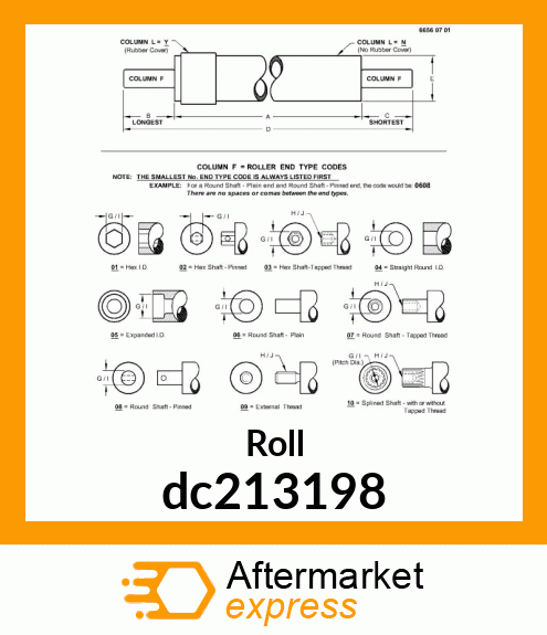 Roll dc213198