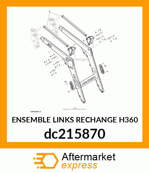 ENSEMBLE LINKS RECHANGE H360 dc215870