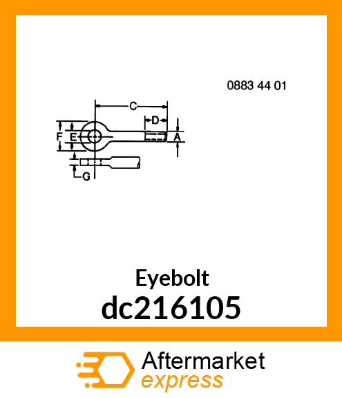 Eyebolt dc216105