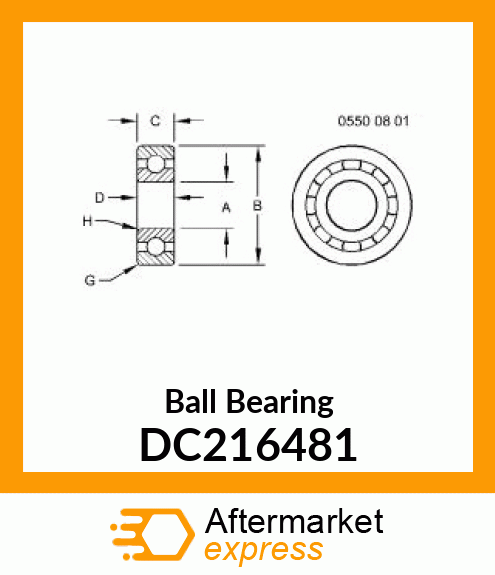 Ball Bearing DC216481