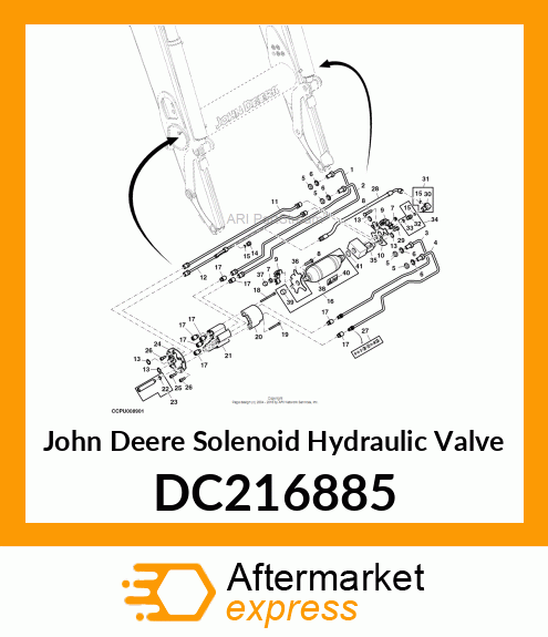 Solenoid Hydraulic Valve DC216885