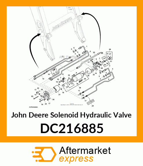 Solenoid Hydraulic Valve DC216885