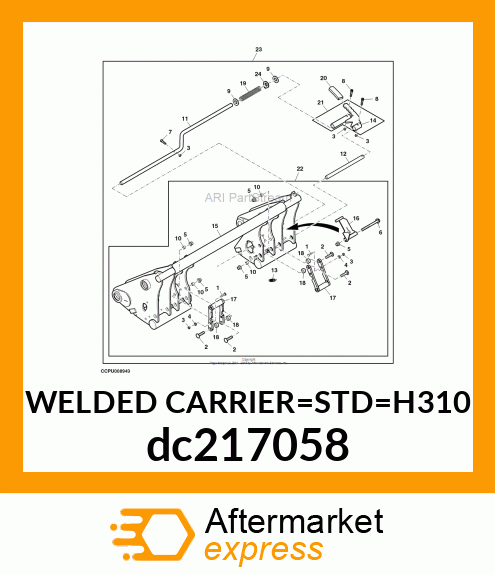 WELDED CARRIER_STD_H310 dc217058