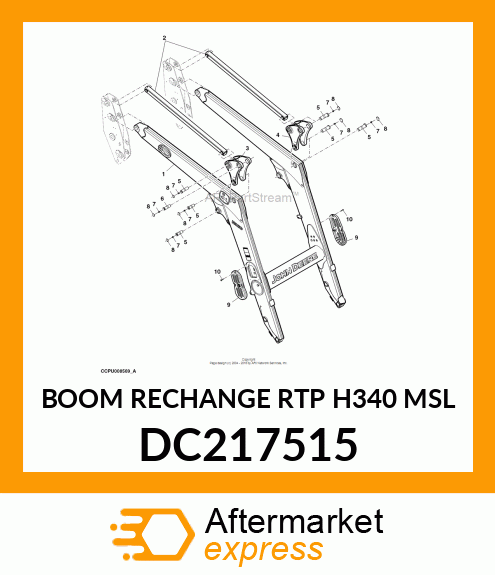 BOOM RECHANGE RTP H340 MSL DC217515