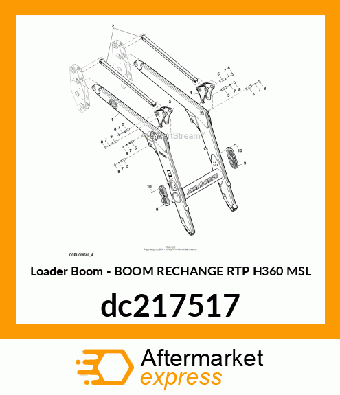 BOOM RECHANGE RTP H360 MSL dc217517