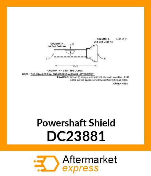 Powershaft Shield DC23881