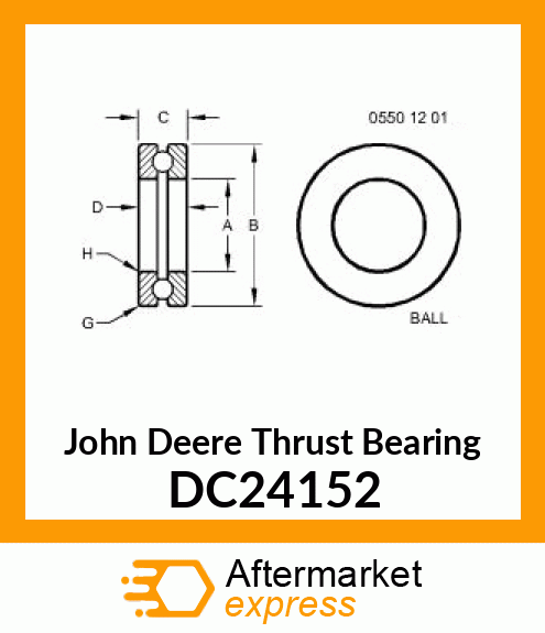 Thrust Bearing DC24152