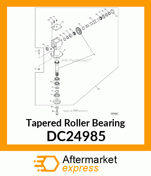 Tapered Roller Bearing DC24985