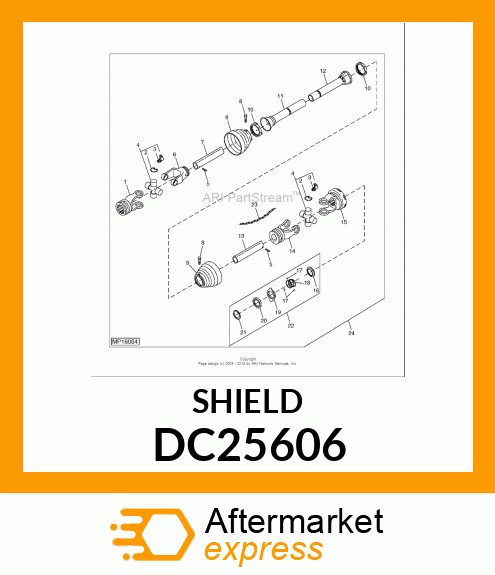 Powershaft Shield DC25606