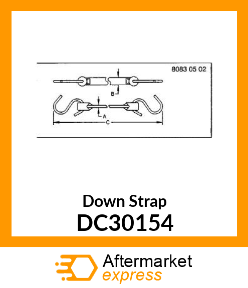 Down Strap DC30154