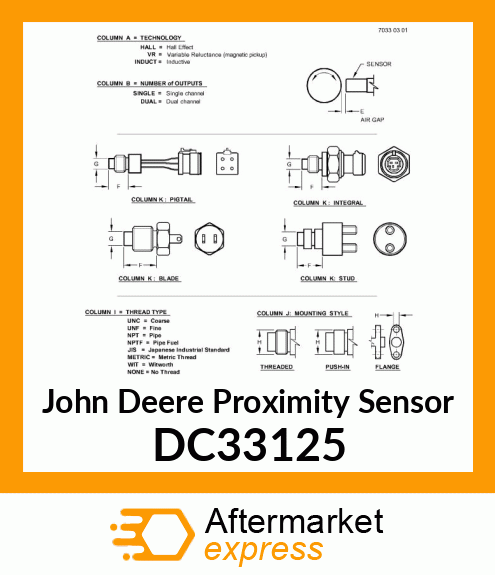 Proximity Sensor DC33125