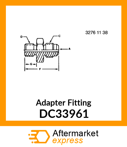 Adapter Fitting DC33961