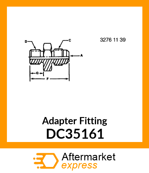 Adapter Fitting DC35161