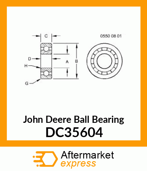 Ball Bearing DC35604