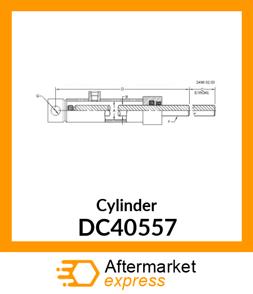 Cylinder DC40557