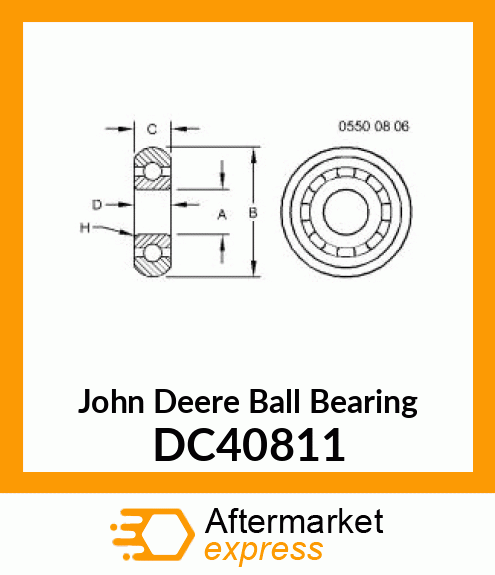 Ball Bearing DC40811