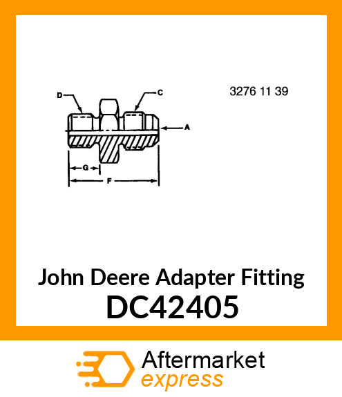 Adapter Fitting DC42405