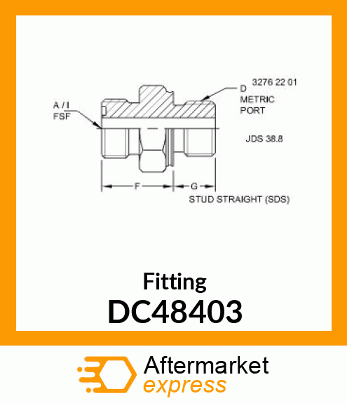 Fitting DC48403