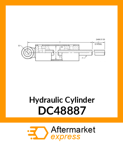 Hydraulic Cylinder DC48887