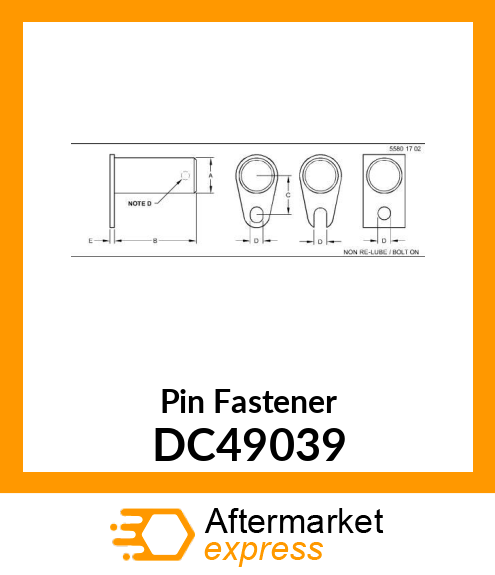 Pin Fastener DC49039