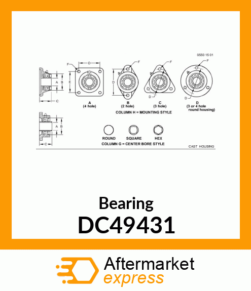 Bearing DC49431