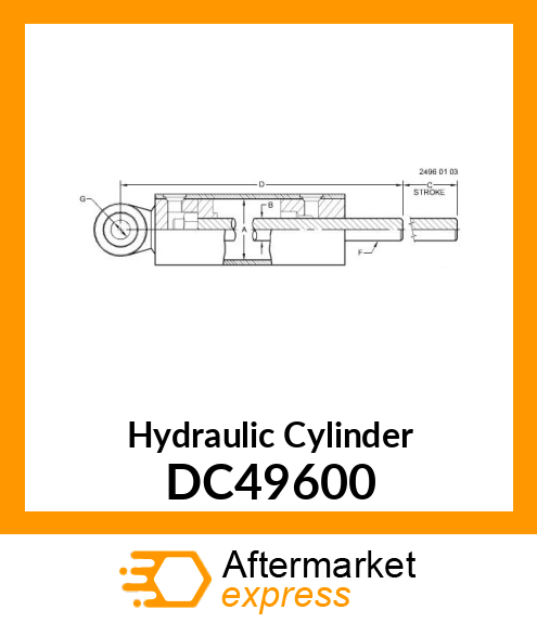 Hydraulic Cylinder DC49600