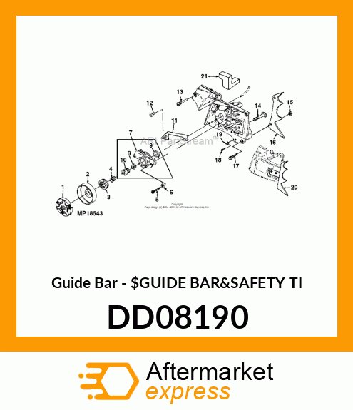 Guide Bar DD08190