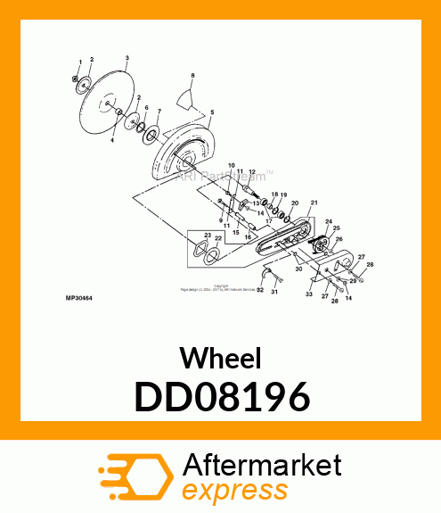 Wheel DD08196