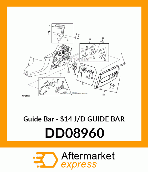 Guide Bar DD08960