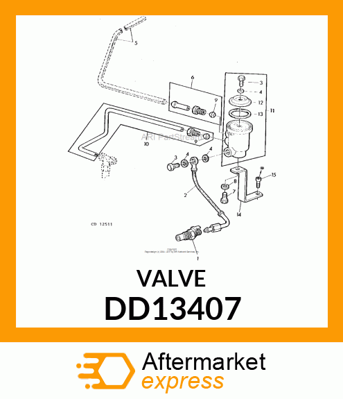 Hose Fitting DD13407