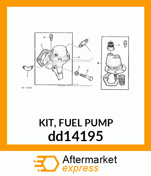 KIT, FUEL PUMP dd14195