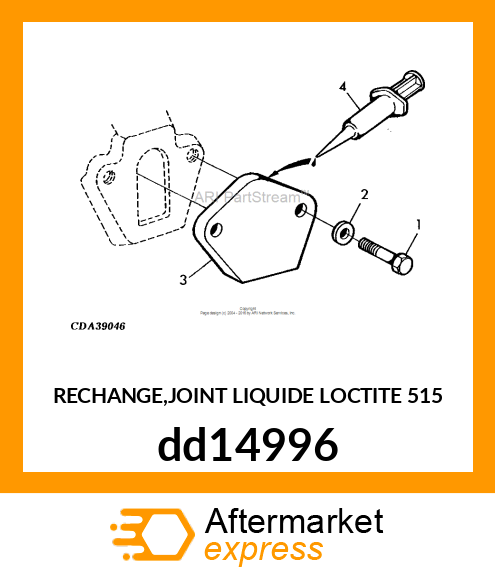 RECHANGE,JOINT LIQUIDE LOCTITE 515 dd14996