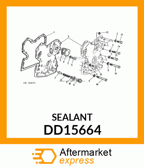 RECHANGE,JOINT LIQUIDE LOCTITE 515 DD15664