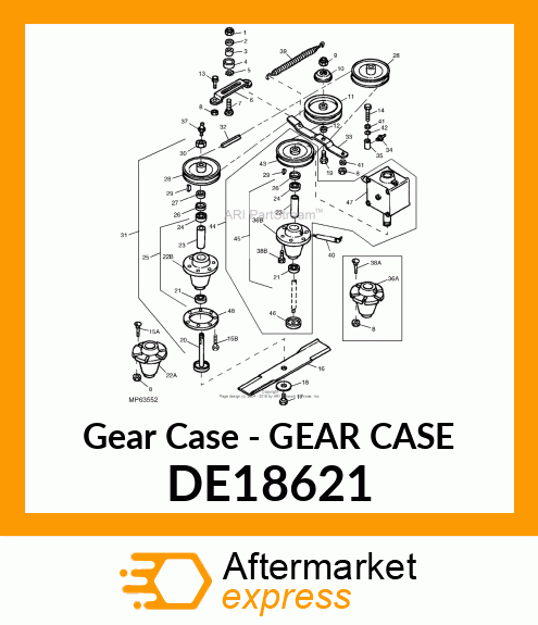 Gear Case DE18621