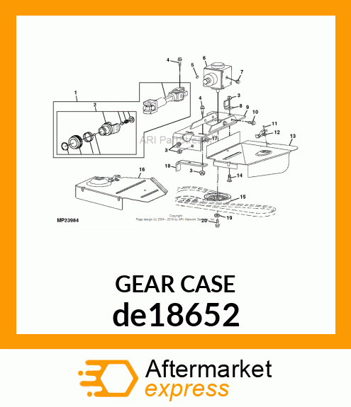 GEAR CASE de18652