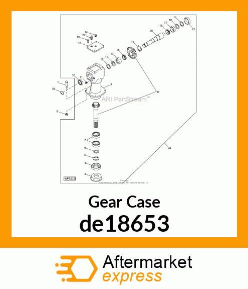 Gear Case de18653