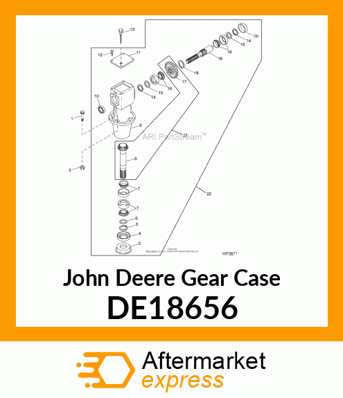 Gear Case DE18656