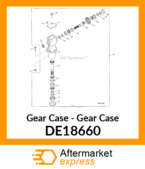 Gear Case - Gear Case DE18660