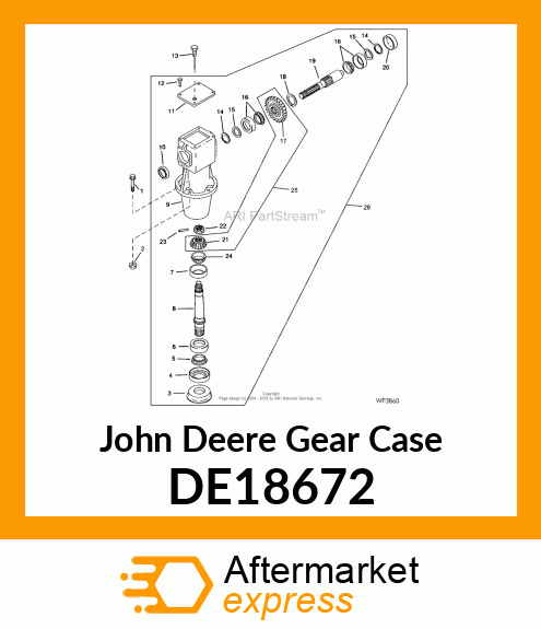 Gear Case DE18672