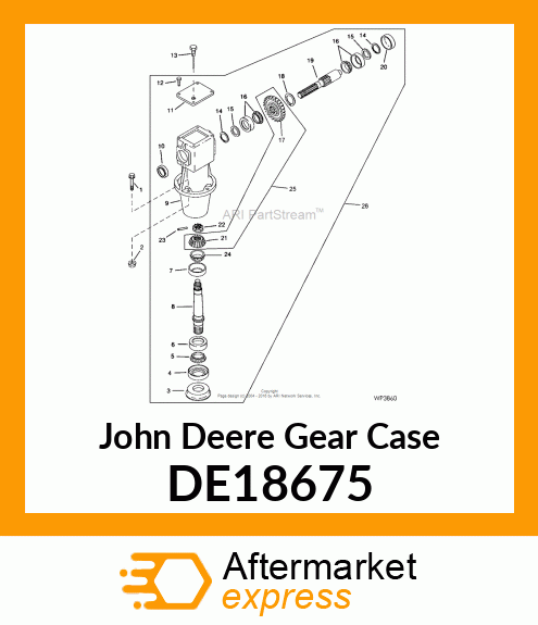 Gear Case DE18675
