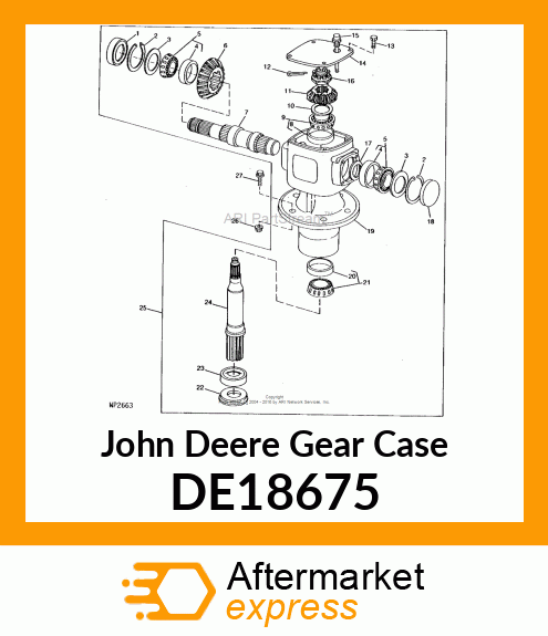Gear Case DE18675