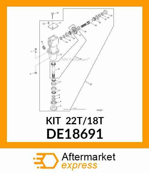 Bevel Gear Drive DE18691