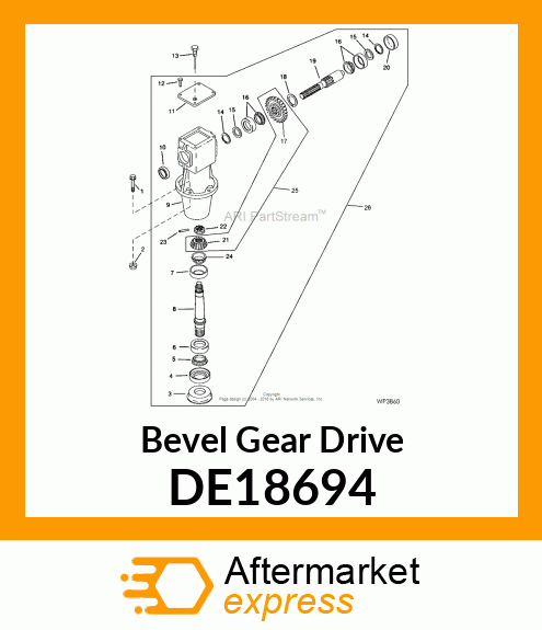 Bevel Gear Drive DE18694