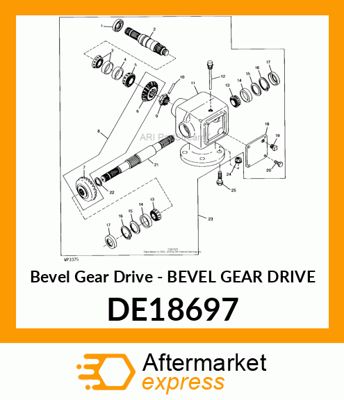 Bevel Gear Drive DE18697