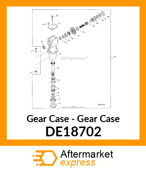 Gear Case DE18702