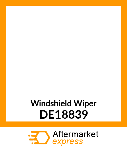 Windshield Wiper DE18839