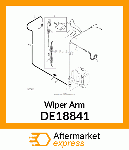 Wiper Arm DE18841