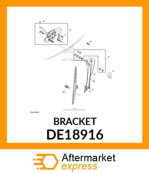 BRACKET DE18916